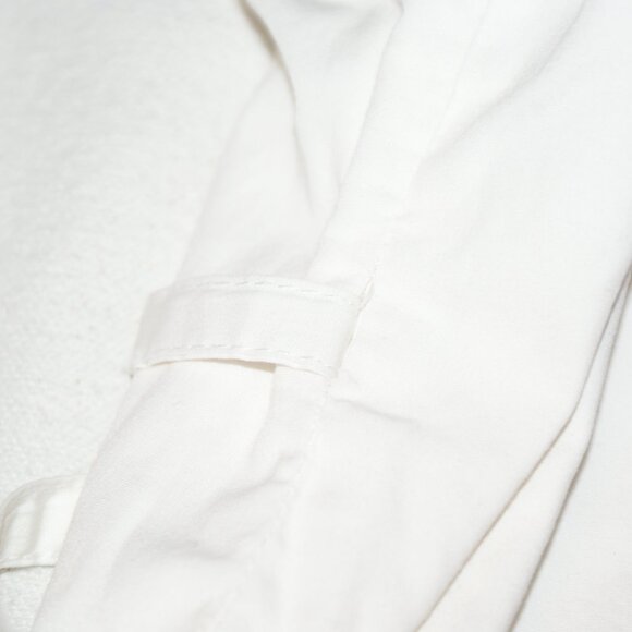 GAP White Sleeveless Wrap Around Blouse with Stretchy Cotton & Lycra Material - Picture 6 of 14